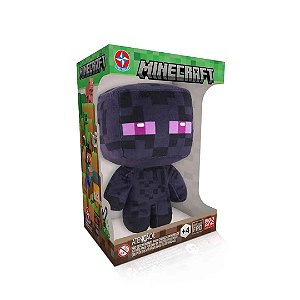 Pelúcia Minecraft Enderman 16cm - unidade