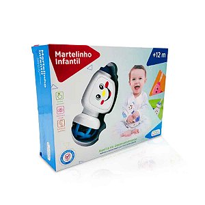 Chocalho Para Bebe Brinquedo Educativo Martelinho