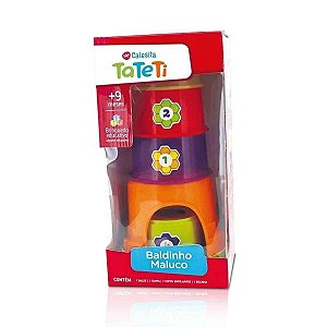 Brinquedo Educativo Baldinho maluco - ‎Tateti