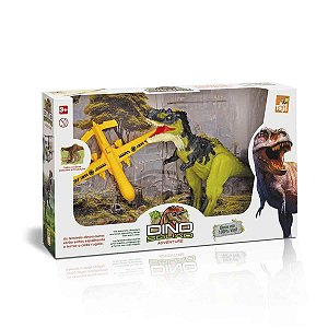 Dinossauro Dino Aventure Rajassauro 27 cm - Bee toys