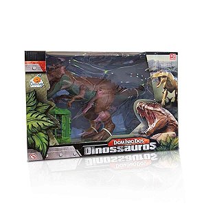 T-Rex com Gaiola – Domínio dos Dinossauros - Orange Toys