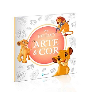 Livro de colorir - Rei Leão Arte e cor - Culturama
