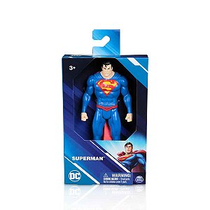 Boneco Superman  Articulado 15cm - Sunny