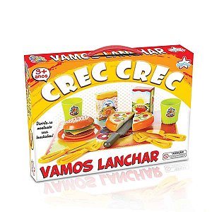 Brincando de casinha Crec Crec Vamos Lanchar - Big Star