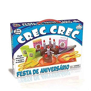 Festa De Aniversário Bolo Comidinhas Com Velcro Crec Crec