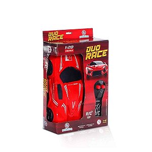 Carrinho Controle Remoto Duo Race 1:20 – 2 Funções - Polibrinq