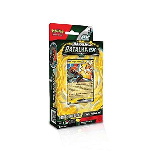 Pokémon deck baralho de batalha EX tapu koko ou folhas - Unitário sortido