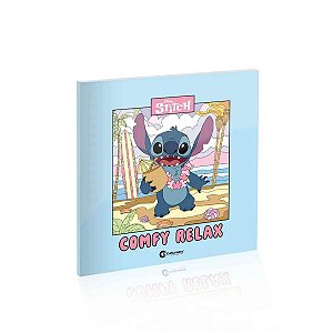 Livro de colorir Stitch comfy relax 24 paginas