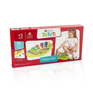 Brinquedo educativo conta fácil unidade - tateti