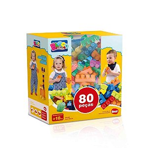 Brinquedo para montar mais blocos unidade - Dismat