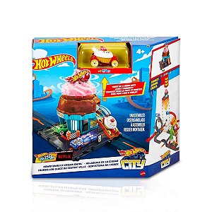 Pista Hot Wheels sovrveteria na cidade