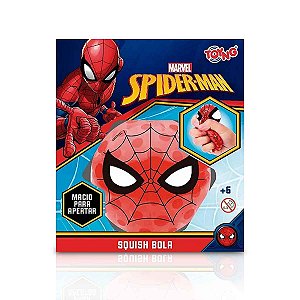 Bola de Apertar Marvel Squish Homem-Aranha