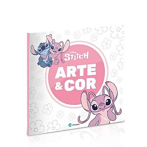 Livro de Colorir Arte e Cor Stitch e Angel - Culturama
