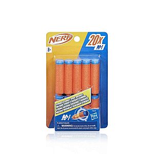 Refil 20 Dardos Nerf N1 Lançador - Hasbro