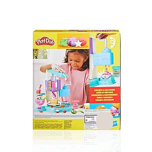 Massa de Modelar Play-doh Sorveteria Colorida - Hasbro