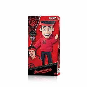 Boneco Youtuber Enaldinho com pulseira do poder original
