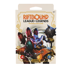 Riftbound Tcg Champion Deck Display Set 2 Spiritforged - Rumble