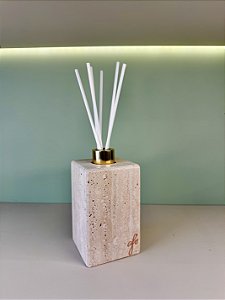 P) Difusor Pietra em Mármore Travertino Romano