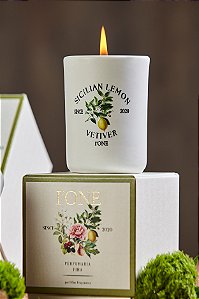 F) Vela - Limão Siciliano & Vetiver 170g