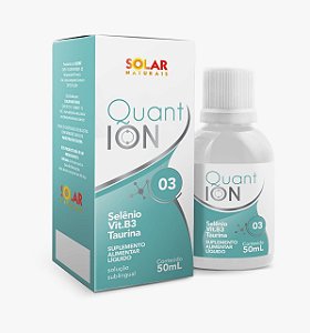 QUANTION 03 Selênio + Vit. B3 + Taurina