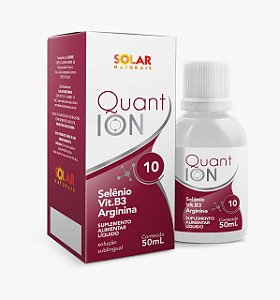 QUANTION 10 Selênio + Vit. B3 + Arginina