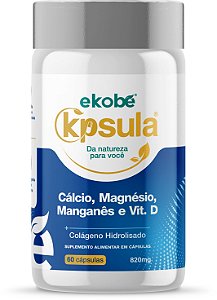 K'psula Cálcio, Magnésio, Manganês e Vit. D (Osteo Force) 60 Caps