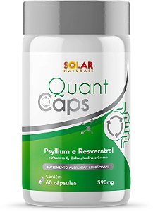 Quant Caps Psyllium e Resveratrol 60 caps