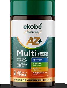 AZ+ MULTI VITAMINAS E MINERAIS 30 caps