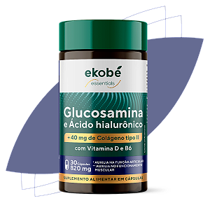 GLUCOSAMINA E ÁCIDO HIALURÔNICO 30 CAPS