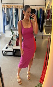 Saia Rosa e Vermelho