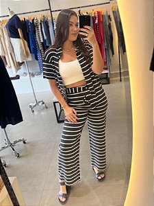 Conjunto Listras P&B