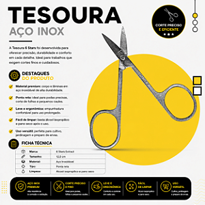 Tesoura Aço Inox