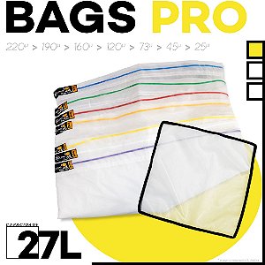 Kit c/ 8 Bags PRO (27L) + Tela de Secagem