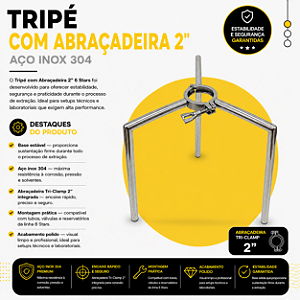 Tripé para Extrator 6 Stars