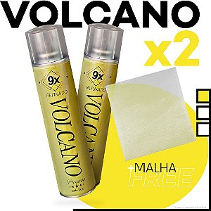 Volcano Premium (2 unid) + Malha Aço Inox (free)