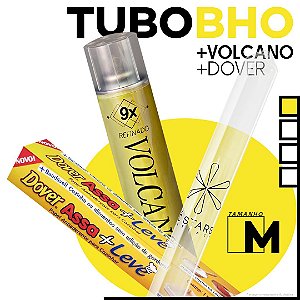 Kit Bho Tubo de Vidro 30g + Volcano + Dover