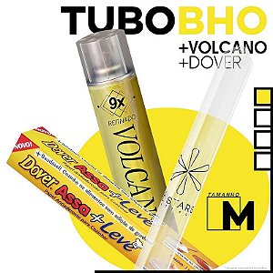 Kit Bho Tubo de Vidro 30g + Volcano + Dover