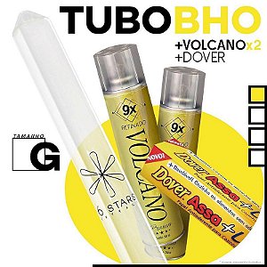 Kit Bho Extrator de Vidro 50g + 2 Volcano + Dover