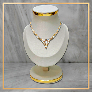 Expositor Busto Carinhoso Offwhite