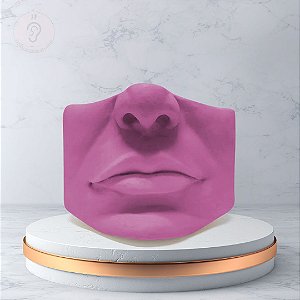 Boca de Silicone - Rosa