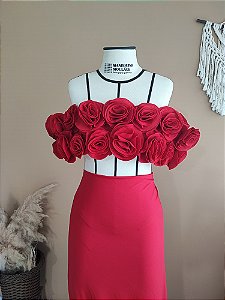 CROPPED ROSAS