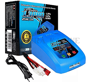 CARREGADOR DE BATERIA L3PRO 3A 25W [LEÃO]