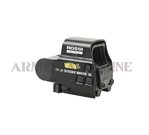 MIRA HOLOGRÁFICA RED DOT MOD.558 BLACK P/ 22MM [ROSSI]
