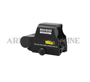 MIRA HOLOGRÁFICA RED DOT MOD. 553 BLACK P/ 22MM [ROSSI]