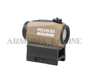 MIRA HOLOGRÁFICA RED DOT ROMEO TAN P/ 22MM [ROSSI]