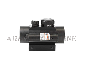 MIRA HOLOGRÁFICA RED DOT 1X 30RD LASER VERMELHO P/ 11MM E 22MM