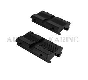 ADAPTADOR DE TRILHO 11MM P/ 22MM PEQUENO [ROSSI]