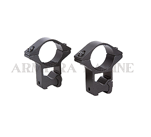 CONJUNTO DE MOUNTS ALTOS P/ LUNETA DIÂMETRO 25MM P/ TRILHO DE 11MM - 2 PARAFUSOS [ROSSI]