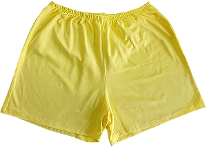 SHORTS DE PIJAMA FEMININO - AMARELO