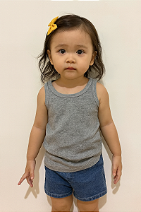 BLUSA REGATA DE RIBANA INFANTIL - MESCLA